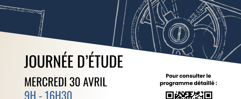 Journée d’étude « TECHNÈS / MACHINES : un partenariat en perpétuelle mutation » le 30 avril 2025